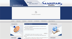 Desktop Screenshot of makparotomotiv.com