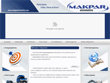 Tablet Screenshot of makparotomotiv.com